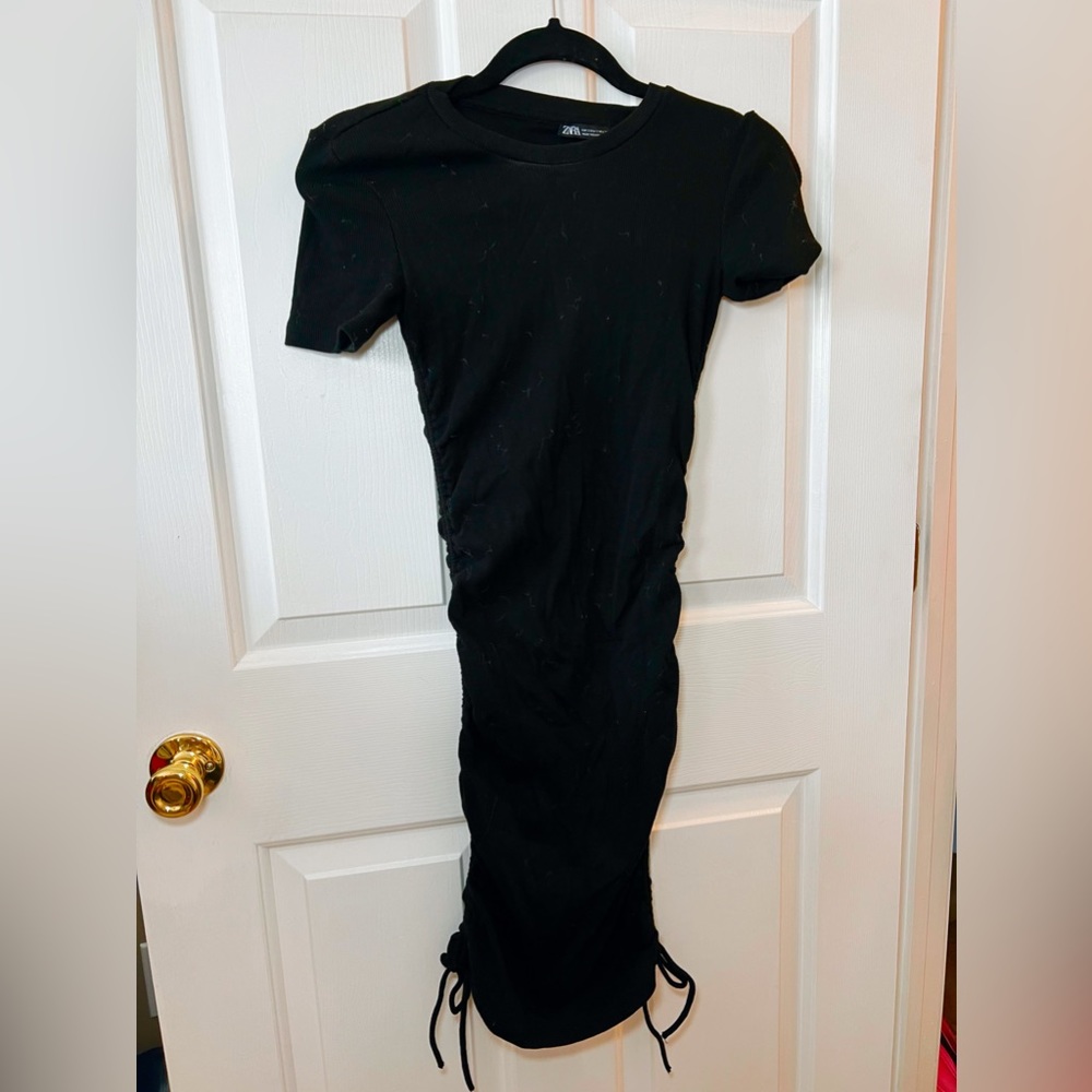 MIDI black dress Zara